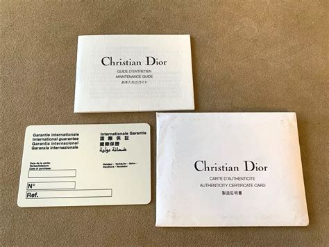 dior authentication card|are dior bags authentic.